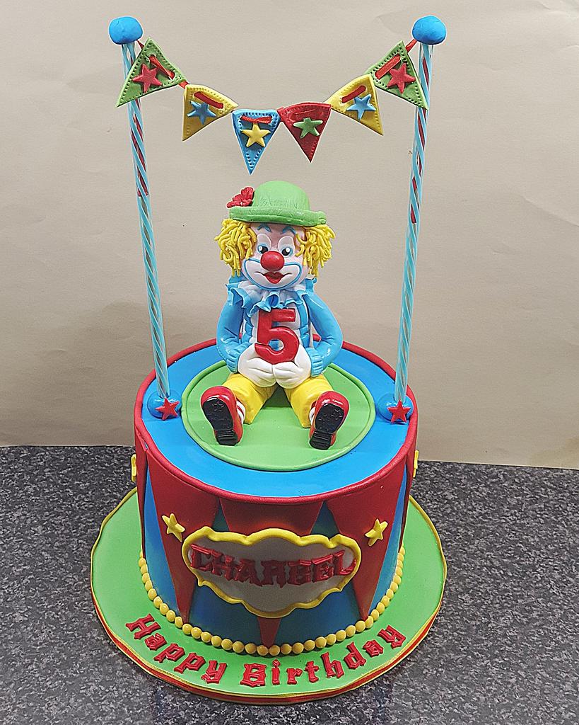 clown birthday cake ideas