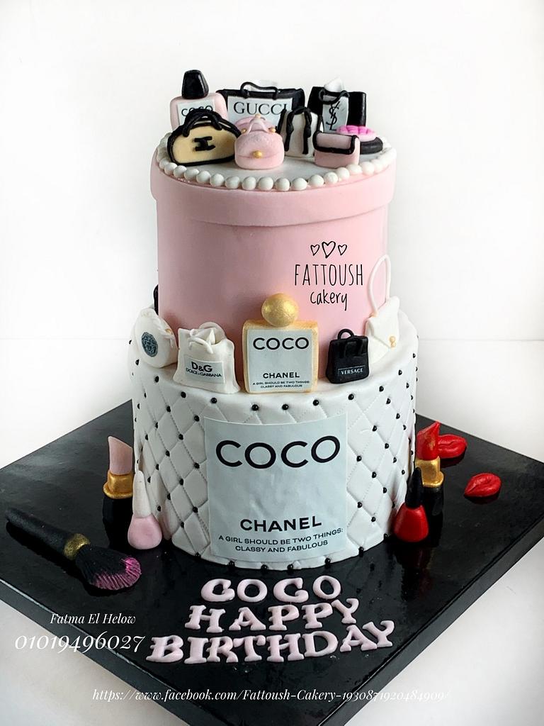 Coco Chanel 18Th Birthday  CakeCentralcom