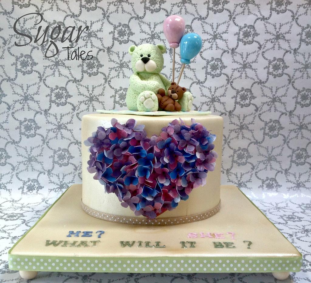 He She What Will It Be Cake By Sugar Tales Cakesdecor