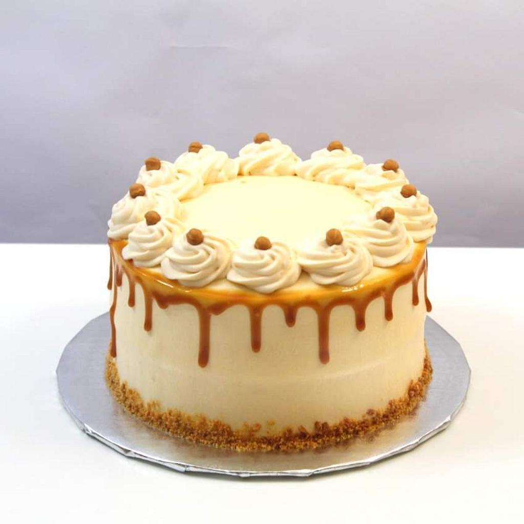 Designer Butterscotch 2 Tier Cake | Buy Butterscotch Two Tier Cake Online