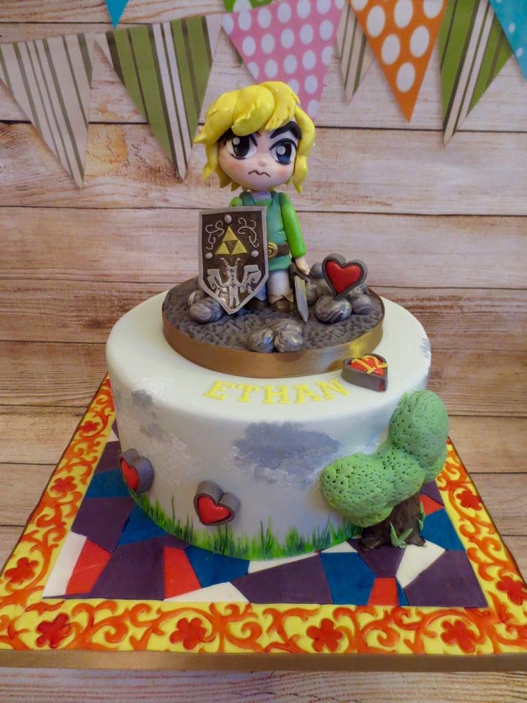 Legend of Zelda cake - Decorated Cake by K Cakes - CakesDecor