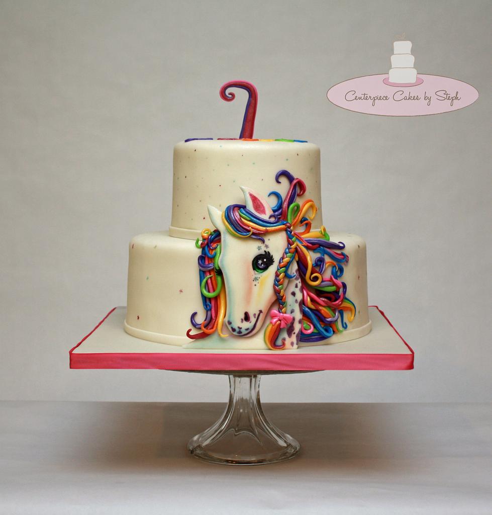lisa frank birthday cake