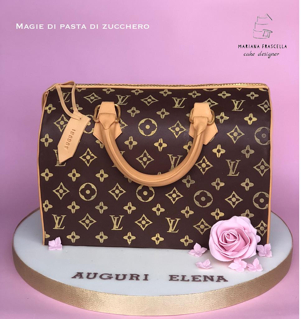 Louis Vuitton cake, Louis Vuitton cake/bag., Marlies van der Meulen