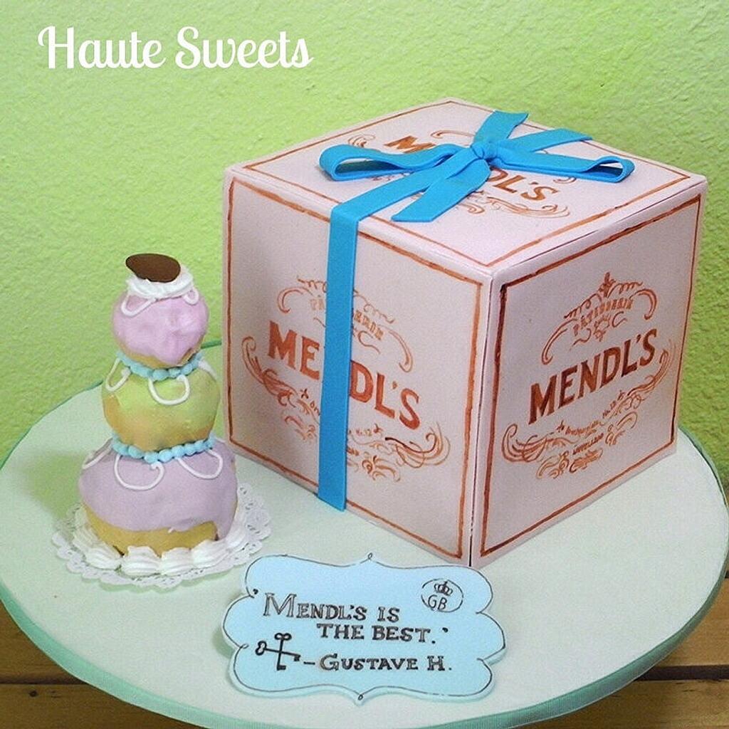 Mendls Pastry Box (Grand Budapest Hotel) | Sticker