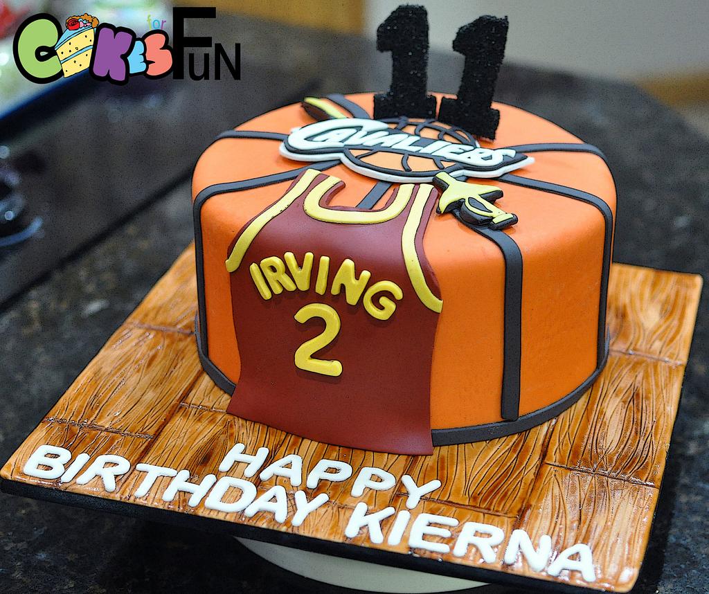 Basketball Cake Cake By Cakes For Fun Cakesdecor 