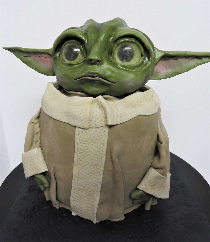 Baby Yoda 2 cake - Cake by Sweet Art Cakes - CakesDecor