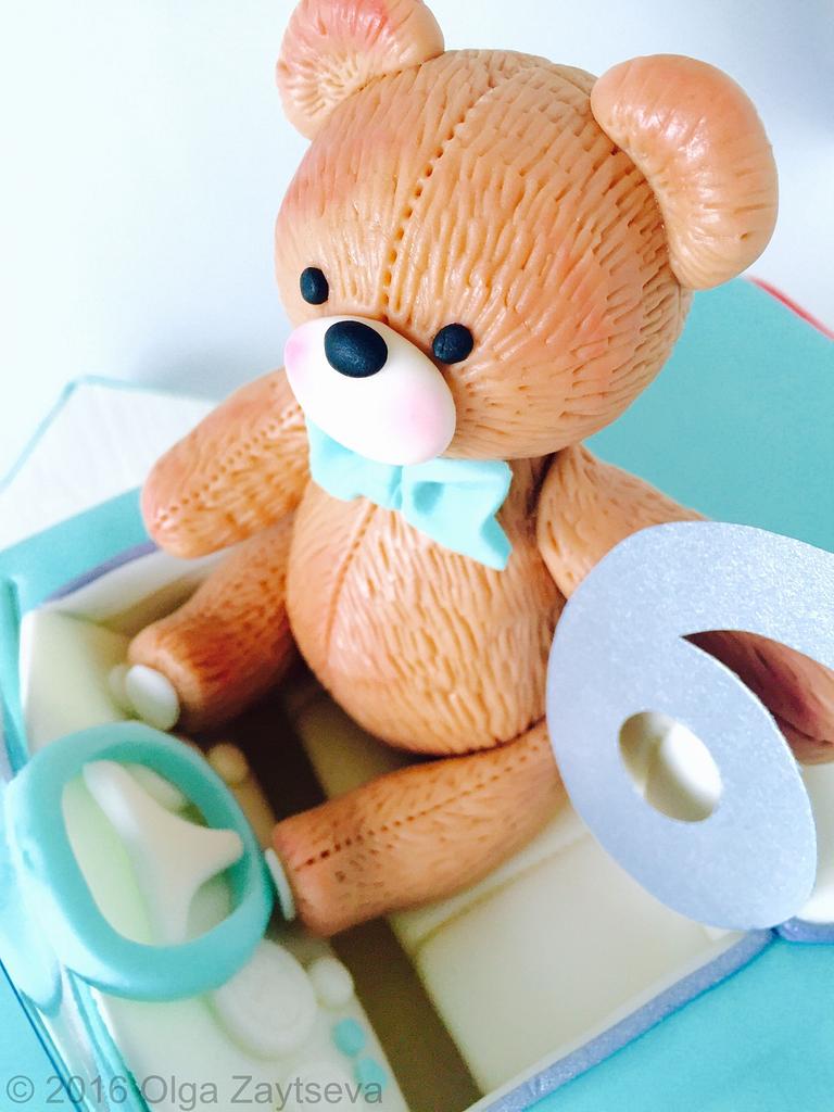 Teddy Bear And Toy Car Cake Cake By Olga Zaytseva Cakesdecor