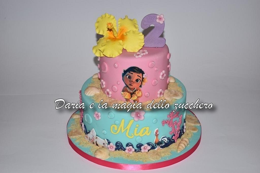Baby Moana Cake Cake By Daria Albanese Cakesdecor