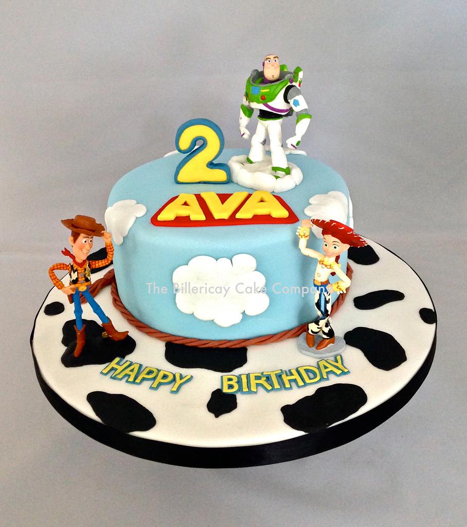Toy Story Layer Cake - Classy Girl Cupcakes