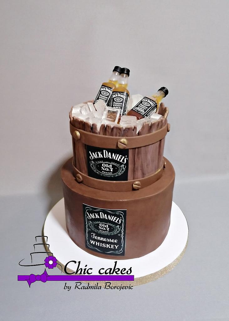 Jack Daniels Miniature Cake 24x7 Home delivery of Cake in PITAMPURA Delhi