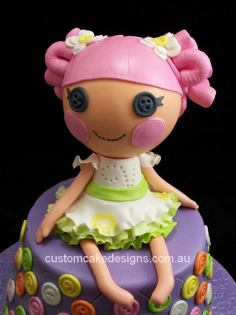 Lalaloopsy Doll Cake Cake By Custom Cake Designs Cakesdecor