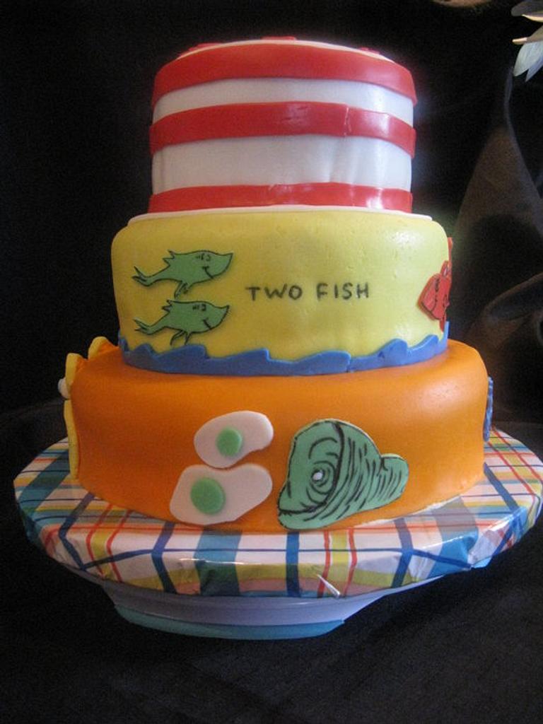 Dr Seuss - Cake by elaine - CakesDecor