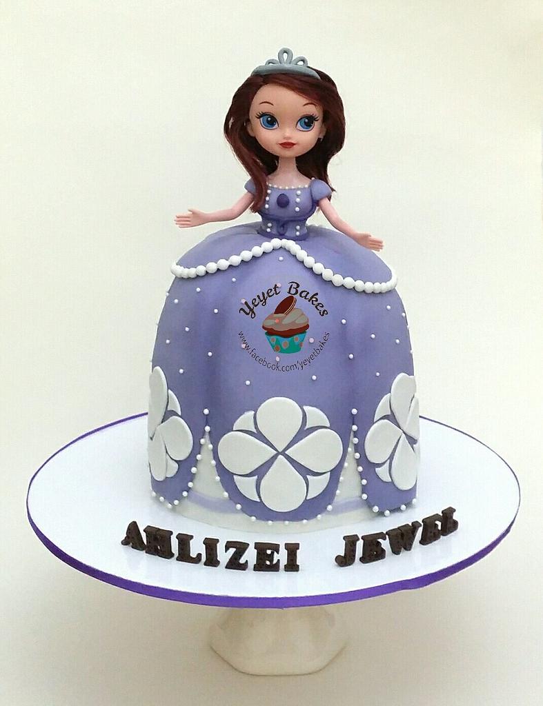 Cake tag: 3d doll - CakesDecor