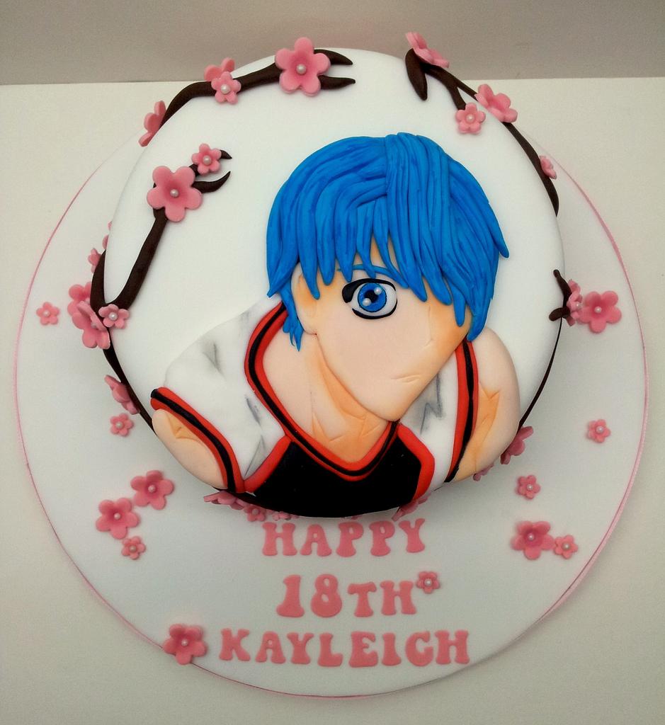 Anime Birthday Cake
