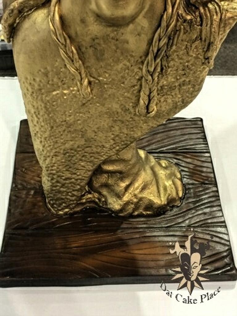 Golden Indian Cake by Dat Cake Place CakesDecor Golden Indian Cake by Dat Cake Place CakesDecor