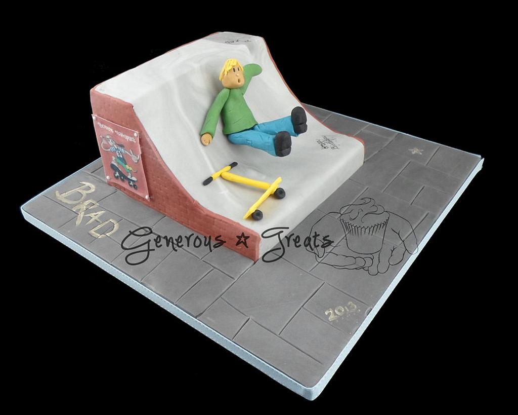 Skate park - Cake by GenerousTreats - CakesDecor