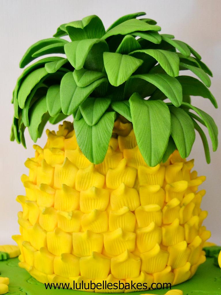 Pineapple Cake Cake by Lulubelle�s Bakes CakesDecor