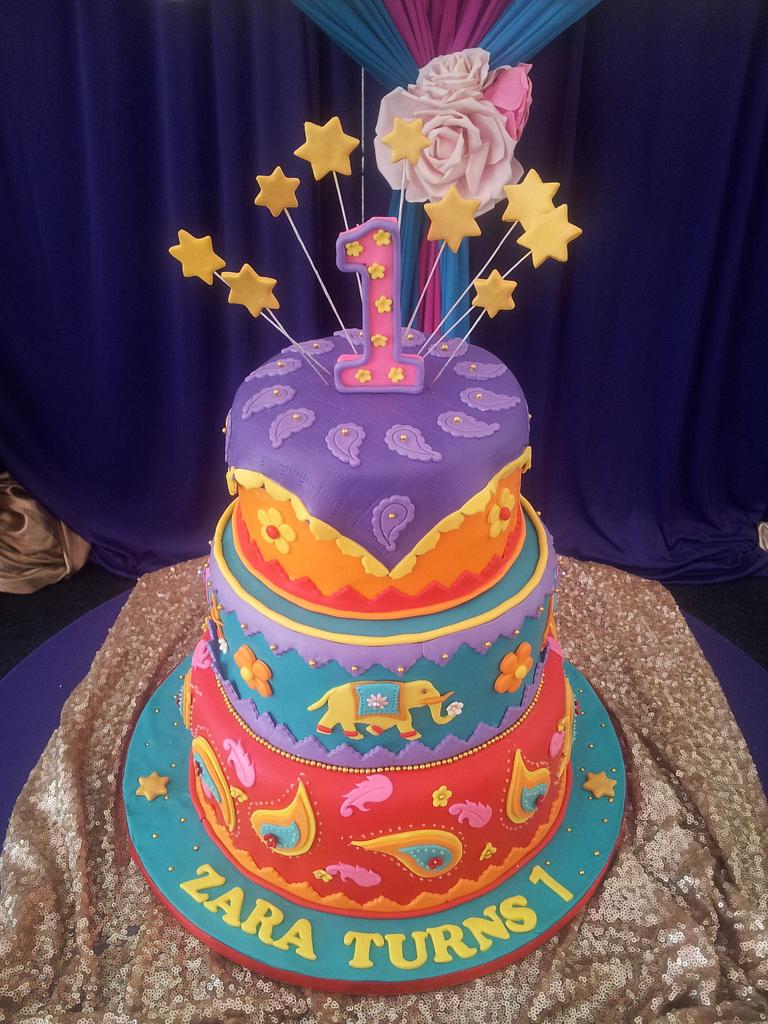 Bollywood Theme - Cake by Letchumi Sekaran - CakesDecor