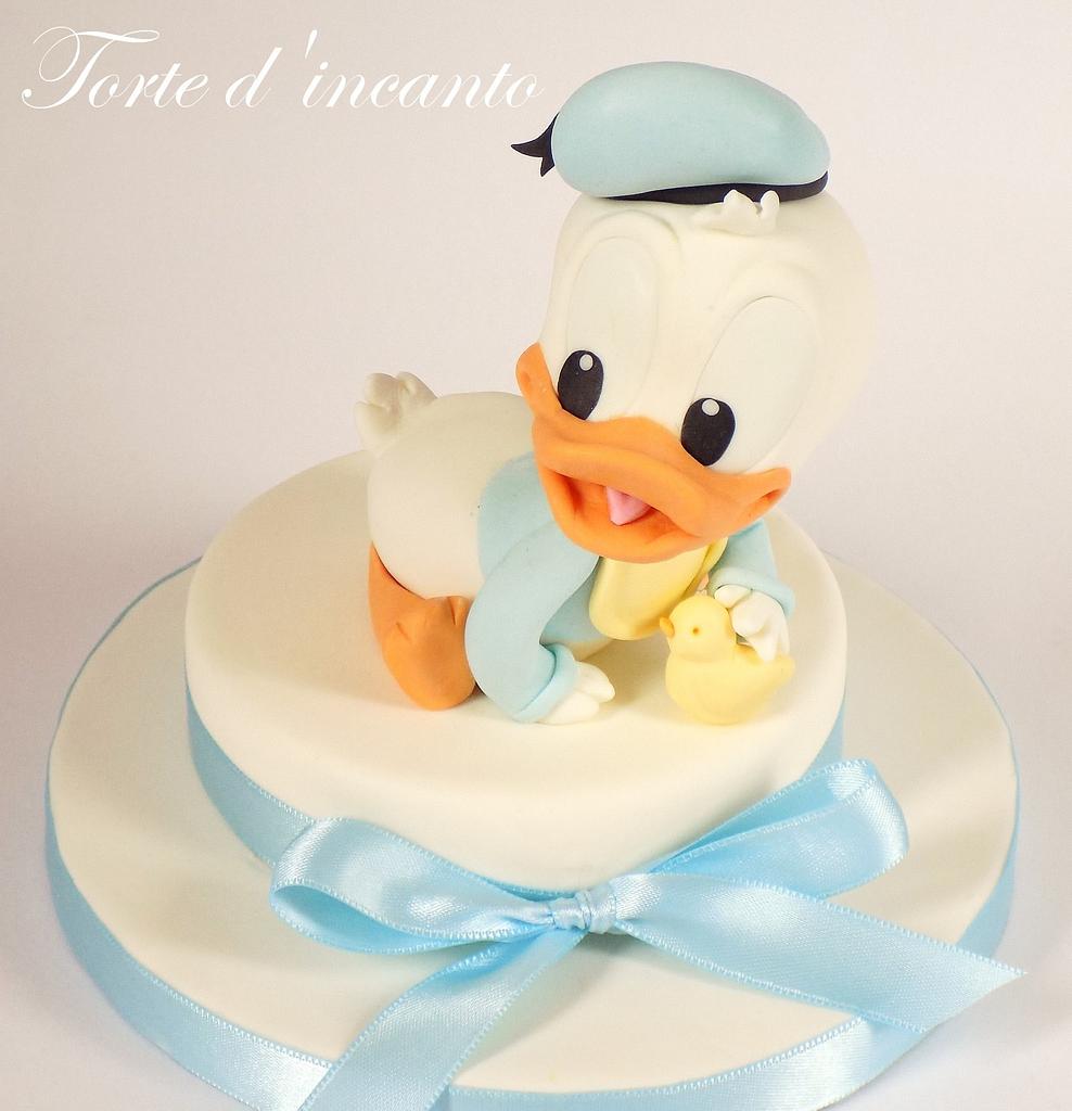 Baby Donald Duck Cake By Torte D Incanto Cakesdecor