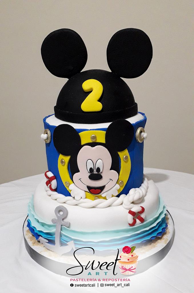 Torta Mickey Marinero Decorated Cake By Sweet Art Cakesdecor