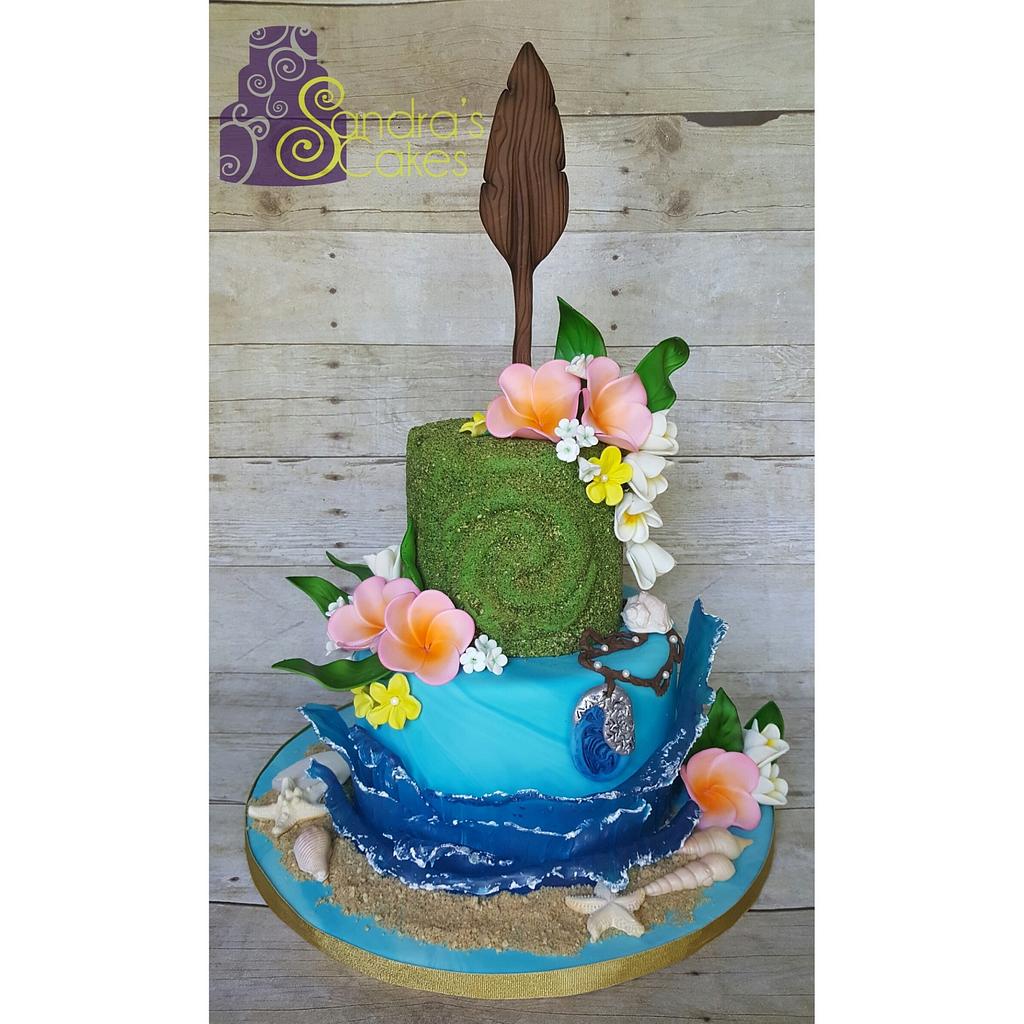 Moana inspired birthday cake - Cake by Sandrascakes - CakesDecor