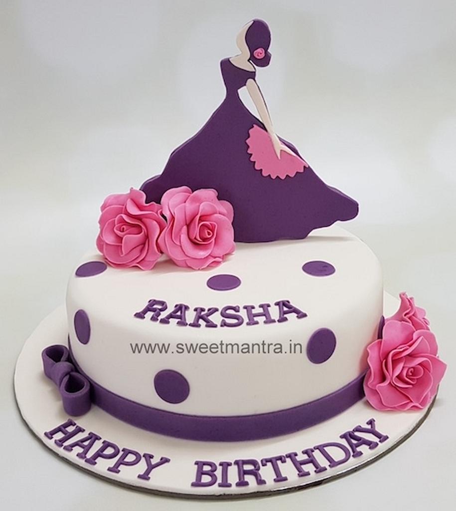 Dancer Birthday Cake | My Bliss Baking, LLC.