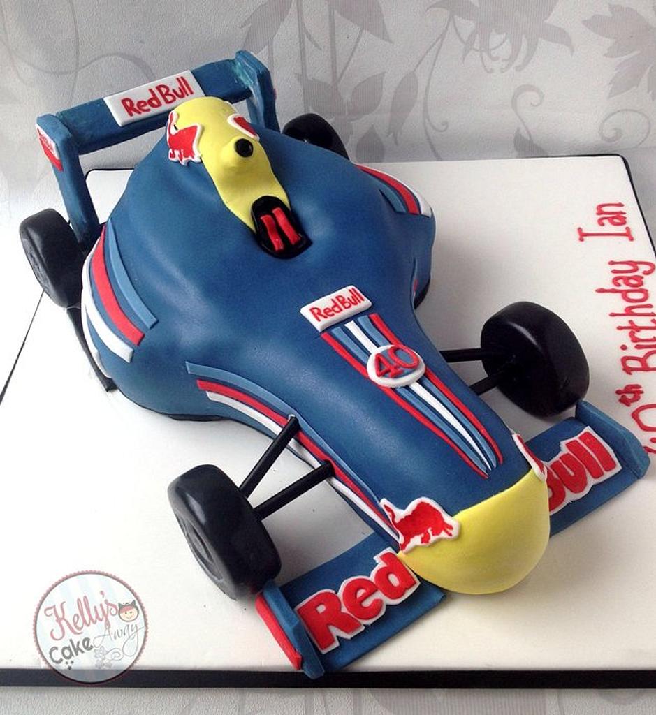 Edible Print - Race Car Birthday cake - Customisable – Perfectpartiesnz