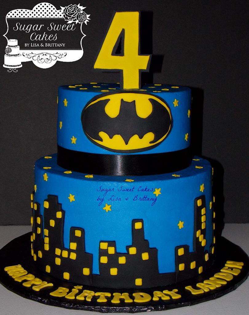 Batman - Decorated Cake by Sugar Sweet Cakes - CakesDecor
