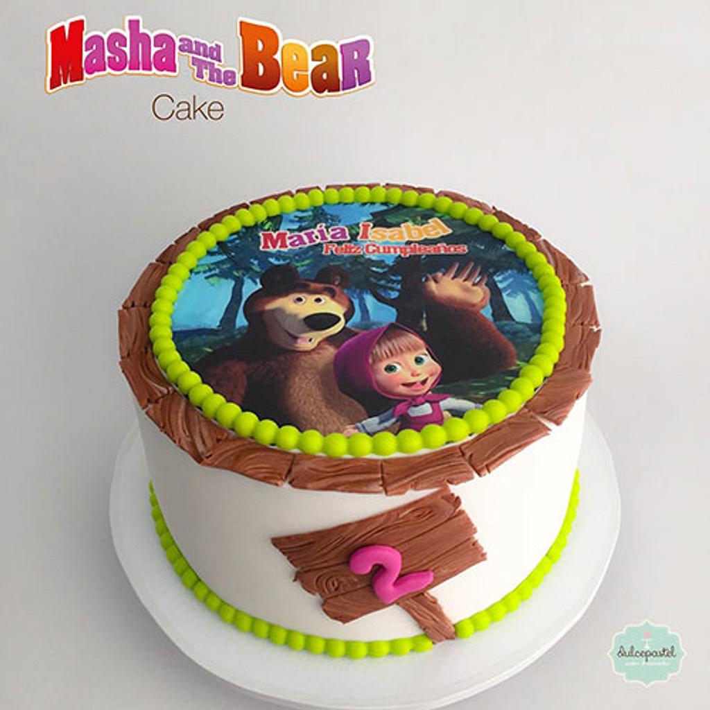 Torta Masha y el Oso - Decorated Cake by  - CakesDecor