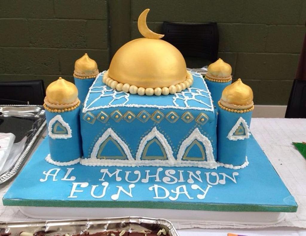Masjid (mosque) Cake 6 | My 19 year-old daughter and her fri… | Flickr