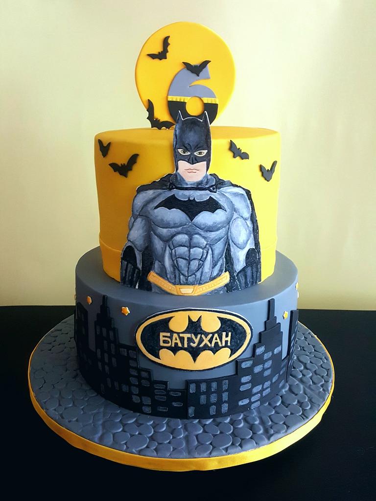 Batman Cake · A Superhero Cake · Cooking, Baking, and Food Decoration on  Cut Out + Keep