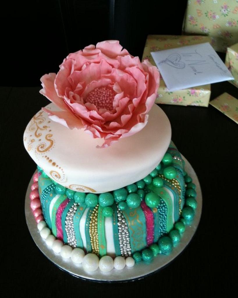 Nana's birthday cake - Cake by Lisa Templeton - CakesDecor