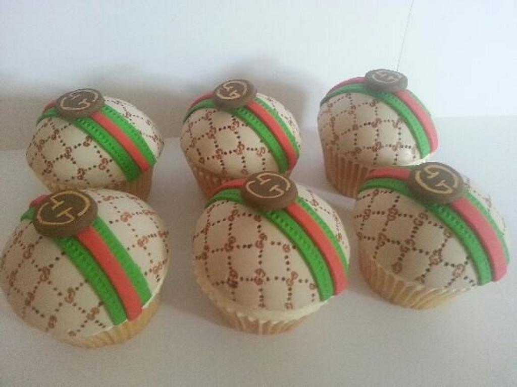 Gucci cupcakes - Decorated Cake by Mrsmurraycakes - CakesDecor