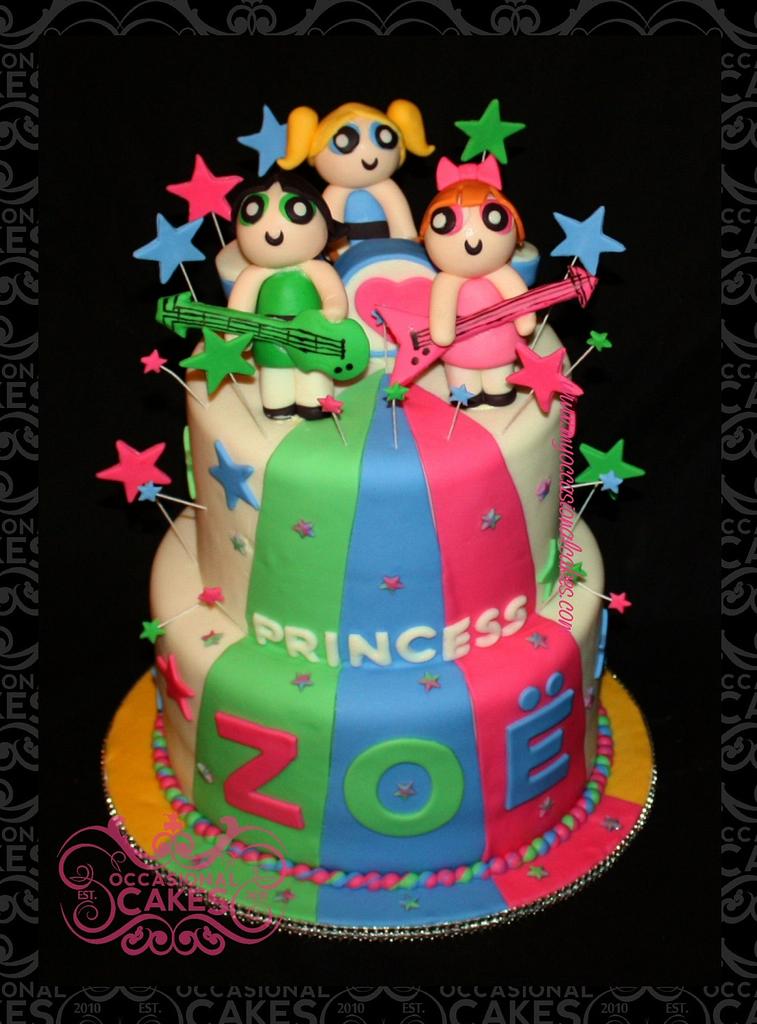 PowerPuff Girls Photo Cake - Buy Personalized Cakes Delivery - Gift My  Emotions