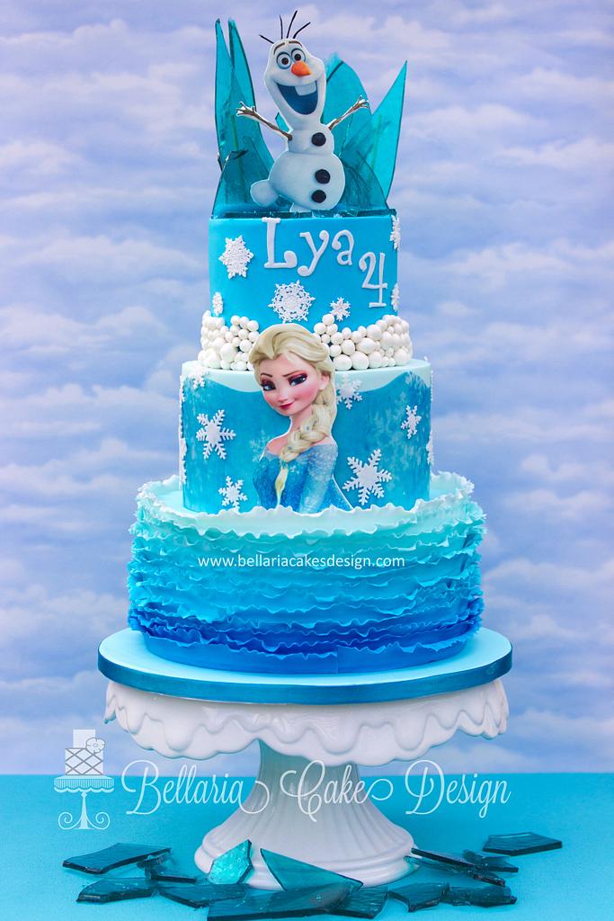 WirJouer Frozen Cake Topper,Elsa Princess Happy Birthday Cake Topper Frozen  Theme Birthday Party Suppliers Kids Snow Frozen Theme Birthday Party  Decorations : Amazon.ae: Grocery