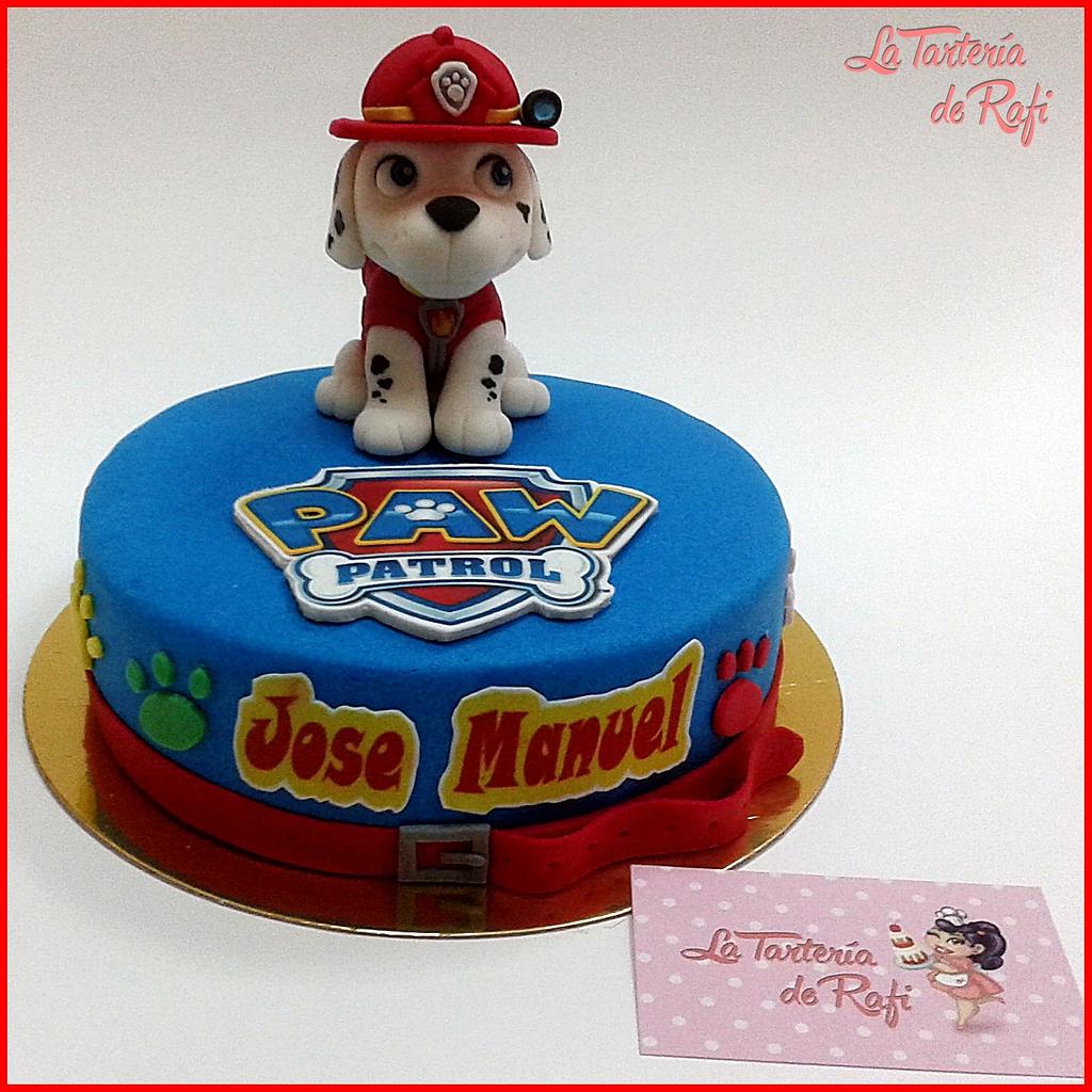 Marshall, Paw Patrol - Cake By Rafaela Carrasco (la - Cakesdecor