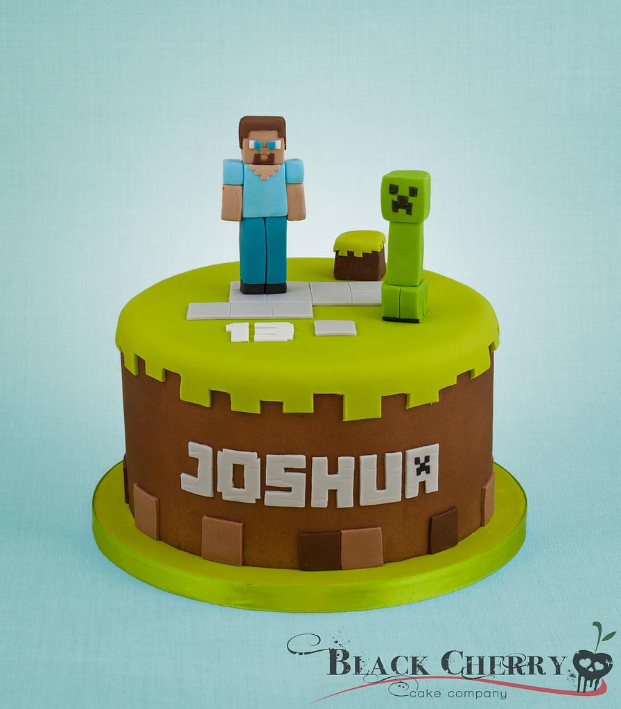 Minecraft Cake - Decorated Cake by Little Cherry - CakesDecor