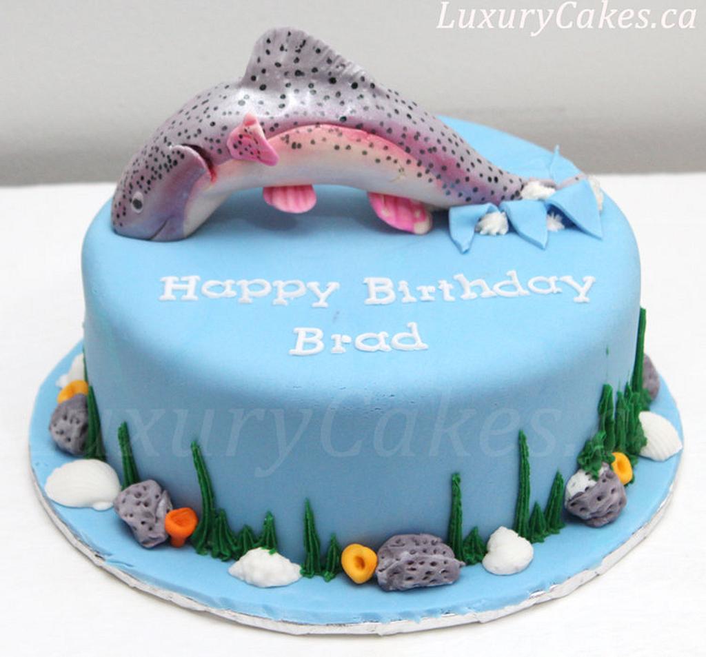 Coolest Fishing Cake Idea