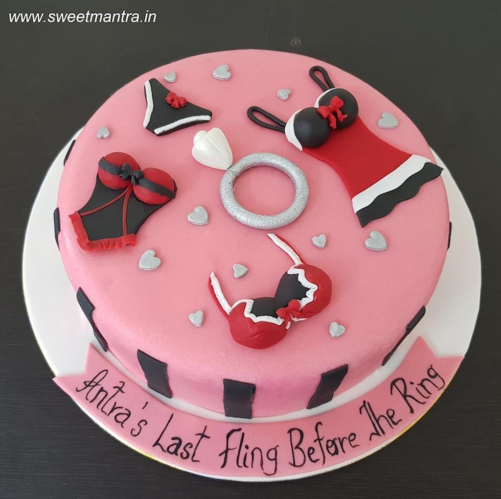 Surprise Cake for spinster party... - Heena's SweetTreats | Facebook