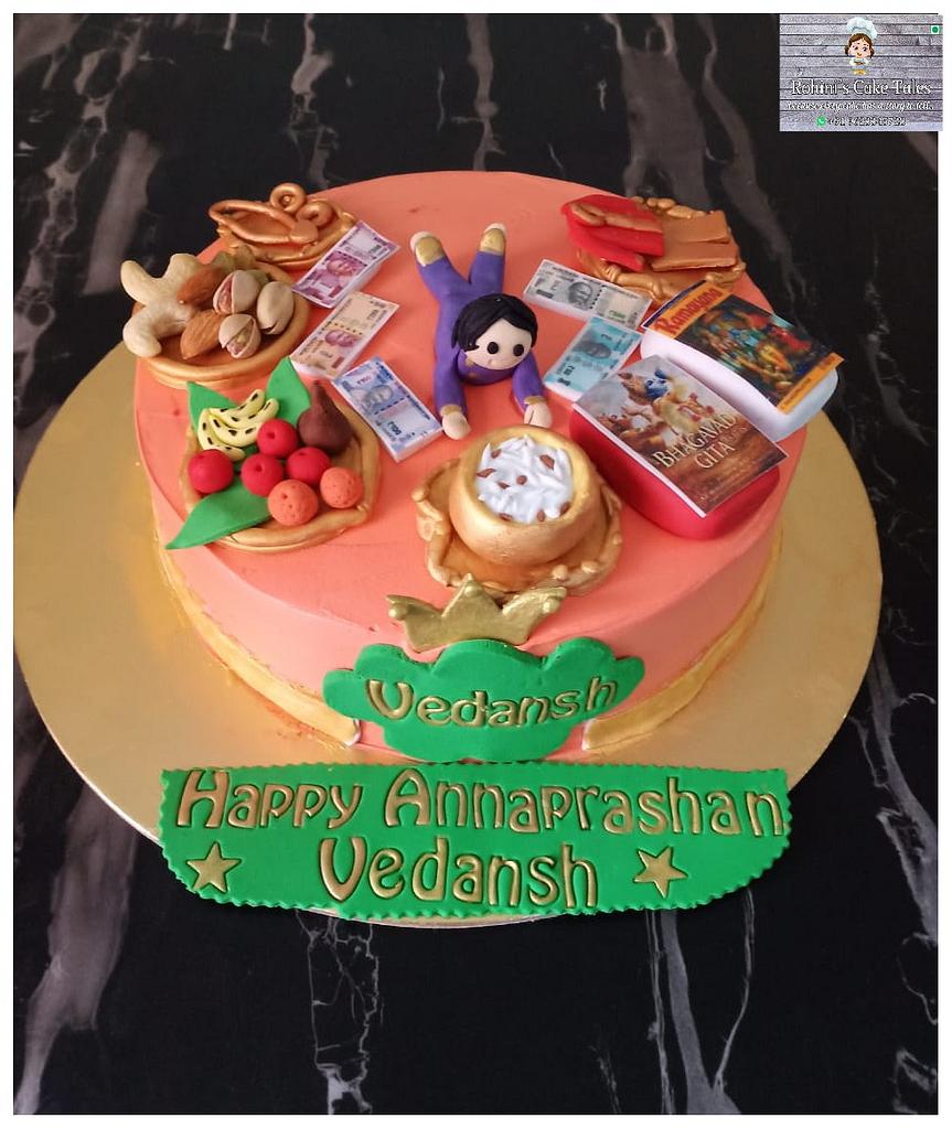 Pin on Indian traditional events cakes