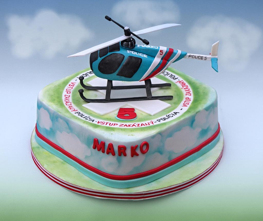 Vehicle and Helicopter Cake – Etoile Bakery