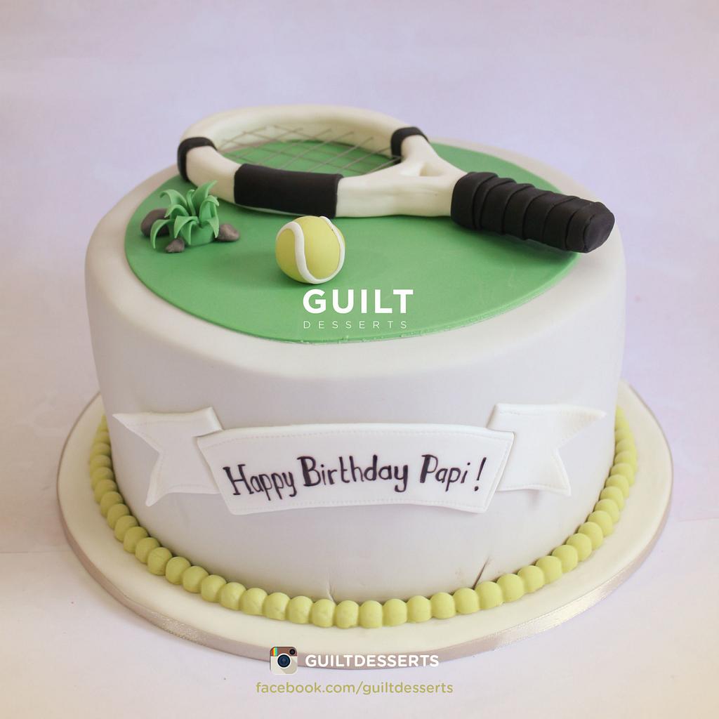Coolest DIY Birthday Cakes | Tennis Cakes