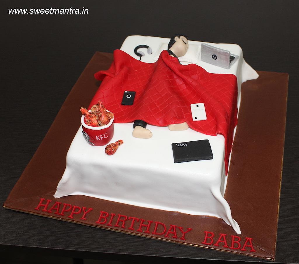 Ipad Theme Fondant Cake Delivery In Delhi NCR