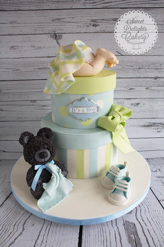 Baby Shower Cake - Cake by Sweet Delights Cakery - CakesDecor