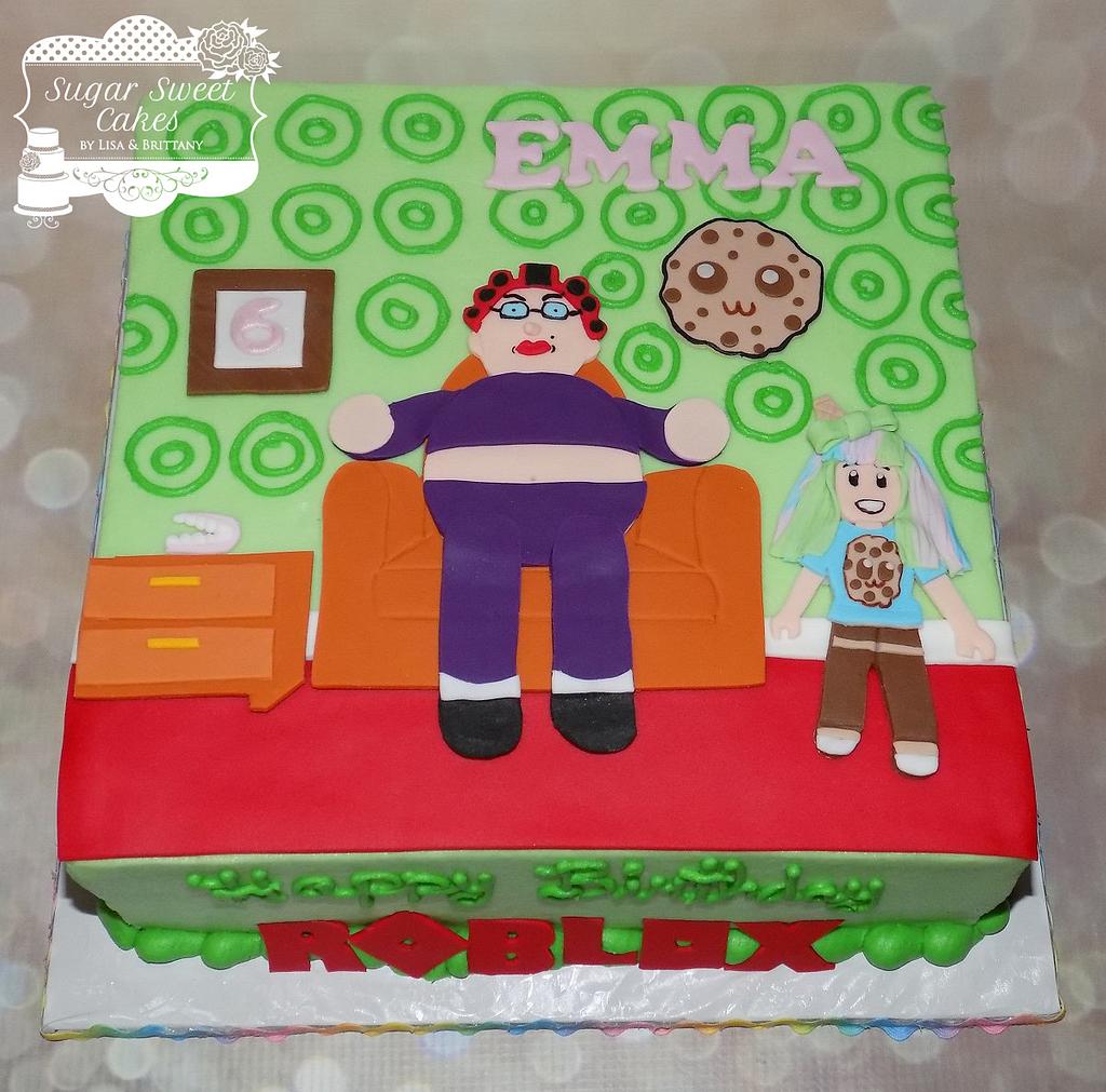 Roblox Escape Grandmas House Cake By Sugar Sweet Cakes Cakesdecor - roblox sugar cookies