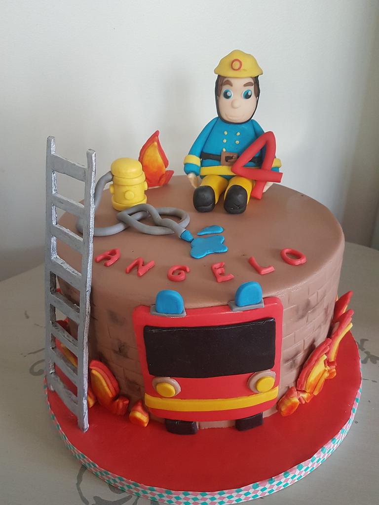 Sam Le Pompier Cake By Poppy S Cake Cakesdecor