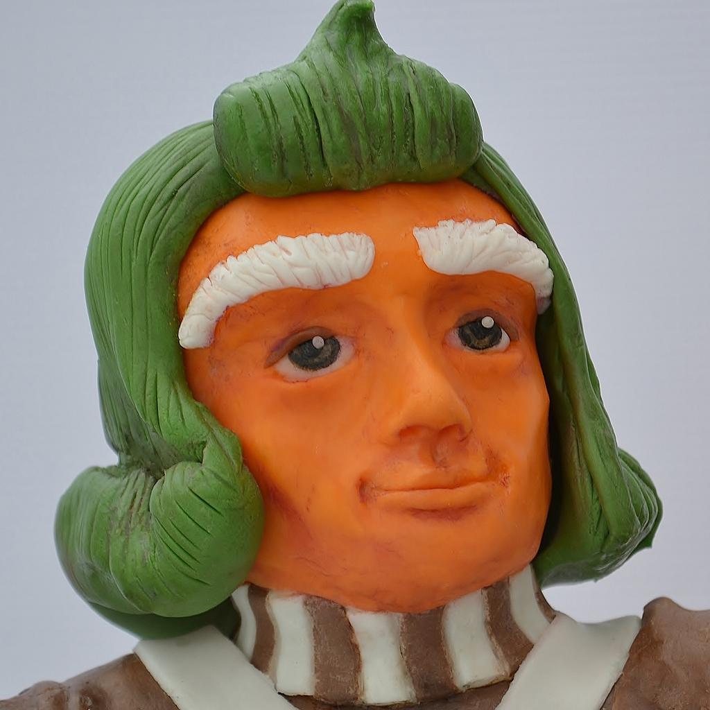 Oompa Loompa - cake by Jenny Kennedy Jenny's Haute Cakes - CakesDecor