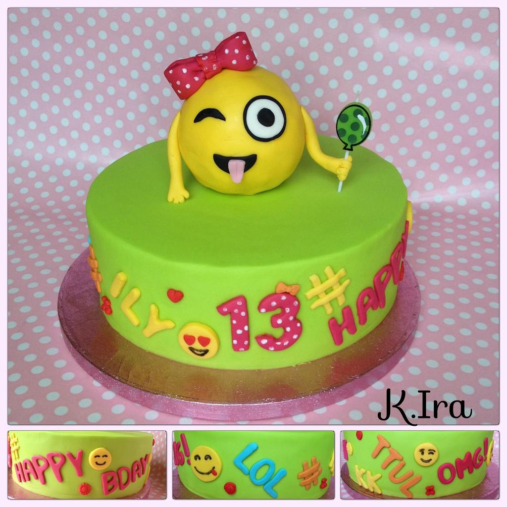 4428 Emoji Sheet Cake (1) - Blog @ Cafe Pierrot