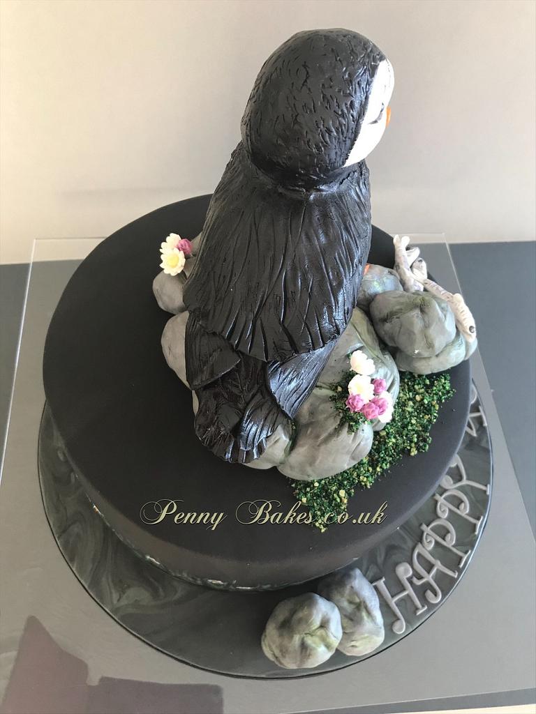 My Puffin Cake Cake by Penny Sue CakesDecor