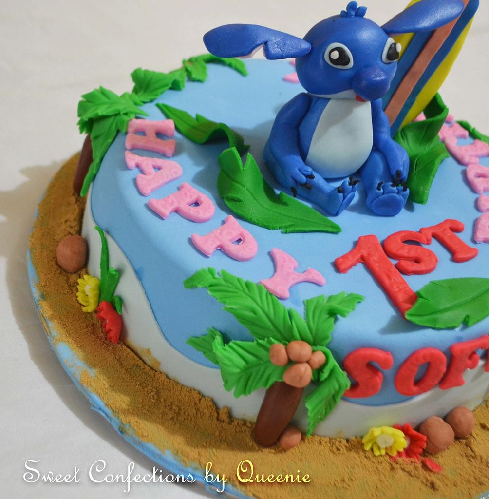 LILO AND STITCH CAKE - Cake by SWEET CONFECTIONS BY - CakesDecor